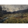 Framed Oil Painting on Canvas by Jean Francois (1903-1977) 'St. Hubert Forest'