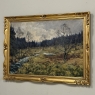 Framed Oil Painting on Canvas by Jean Francois (1903-1977) 'St. Hubert Forest'