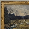 Framed Oil Painting on Canvas by Jean Francois (1903-1977) 'St. Hubert Forest'