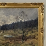 Framed Oil Painting on Canvas by Jean Francois (1903-1977) 'St. Hubert Forest'