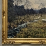 Framed Oil Painting on Canvas by Jean Francois (1903-1977) 'St. Hubert Forest'