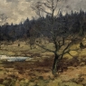 Framed Oil Painting on Canvas by Jean Francois (1903-1977) 'St. Hubert Forest'