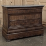 19th Century French Louis Philippe Marble Top Commode ~ Secretary