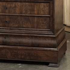 19th Century French Louis Philippe Marble Top Commode ~ Secretary