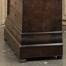 19th Century French Louis Philippe Marble Top Commode ~ Secretary