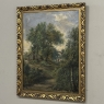 Antique Framed Oil Painting on Canvas by Georges Crehay (1849-1933)