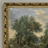 Antique Framed Oil Painting on Canvas by Georges Crehay (1849-1933)