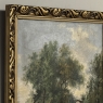 Antique Framed Oil Painting on Canvas by Georges Crehay (1849-1933)