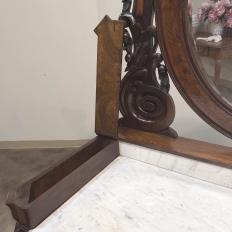 French Napoleon III Period Rosewood Commode ~ Vanity ~ Washstand