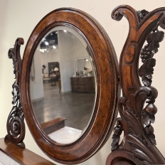 French Napoleon III Period Rosewood Commode ~ Vanity ~ Washstand
