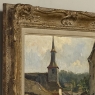 Framed Oil Painting on Panel by Yvette Lichtfus (1925-2014) 'Laforet sur Semois'