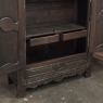 18th Century Country French Normandy Carved Oak Armoire