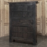 18th Century Country French Normandy Carved Oak Armoire