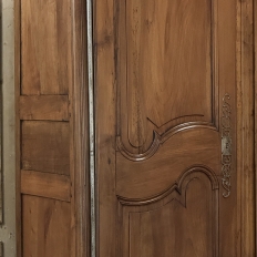 19th Century Country French Fruitwood Armoire from Normandy