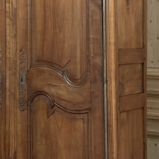 19th Century Country French Fruitwood Armoire from Normandy