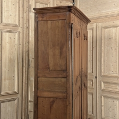 19th Century Country French Fruitwood Armoire from Normandy