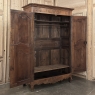 19th Century Country French Fruitwood Armoire from Normandy