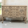 Antique Liege Regence Style Country French Buffet ~ Credenza in Stripped Oak