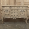 Antique Liege Regence Style Country French Buffet ~ Credenza in Stripped Oak