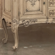 Antique Liege Regence Style Country French Buffet ~ Credenza in Stripped Oak