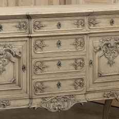 Antique Liege Regence Style Country French Buffet ~ Credenza in Stripped Oak