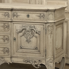 Antique Liege Regence Style Country French Buffet ~ Credenza in Stripped Oak