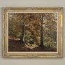 Framed Oil Painting on Canvas by Fernand Ley (1910-1973) 'Path in the Forest'