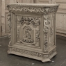 19th Century French Renaissance Revival Hand Carved Oak Buffet in Stripped Oak