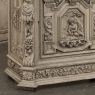 19th Century French Renaissance Revival Hand Carved Oak Buffet in Stripped Oak
