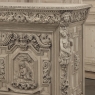 19th Century French Renaissance Revival Hand Carved Oak Buffet in Stripped Oak