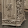 19th Century French Renaissance Revival Hand Carved Oak Buffet in Stripped Oak