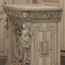 19th Century French Renaissance Revival Hand Carved Oak Buffet in Stripped Oak