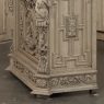 19th Century French Renaissance Revival Hand Carved Oak Buffet in Stripped Oak