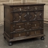 Early 19th Century English Oak Jacobean Style Chest of Drawers