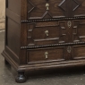 Early 19th Century English Oak Jacobean Style Chest of Drawers