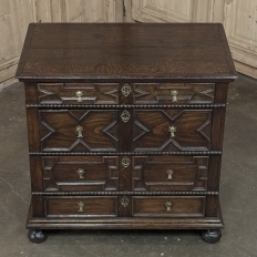 Early 19th Century English Oak Jacobean Style Chest of Drawers