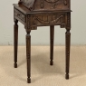 19th Century French Louis XVI Fruitwood Cylinder Cabinet ~ Nightstand