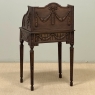 19th Century French Louis XVI Fruitwood Cylinder Cabinet ~ Nightstand