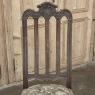Set of 8 Antique Country French Liègeois Dining Chairs with Needlepoint Tapestry includes 2 Armchairs