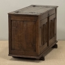 18th Century Dutch Hand-Carved Oak Trunk Adapted as Buffet
