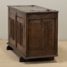 18th Century Dutch Hand-Carved Oak Trunk Adapted as Buffet