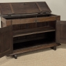 18th Century Dutch Hand-Carved Oak Trunk Adapted as Buffet