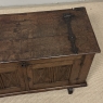 18th Century Dutch Hand-Carved Oak Trunk Adapted as Buffet