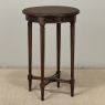 Antique French Louis XVI Style Hand Carved Walnut Guéridon ~ Side Table