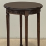 Antique French Louis XVI Style Hand Carved Walnut Guéridon ~ Side Table