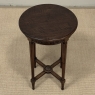 Antique French Louis XVI Style Hand Carved Walnut Guéridon ~ Side Table