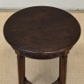 Antique French Louis XVI Style Hand Carved Walnut Guéridon ~ Side Table