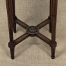 Antique French Louis XVI Style Hand Carved Walnut Guéridon ~ Side Table