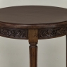 Antique French Louis XVI Style Hand Carved Walnut Guéridon ~ Side Table
