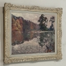 Framed Oil Painting on Canvas by Jean Stevan (1896-1962) 'The Pond in Autumn' Dated 1930